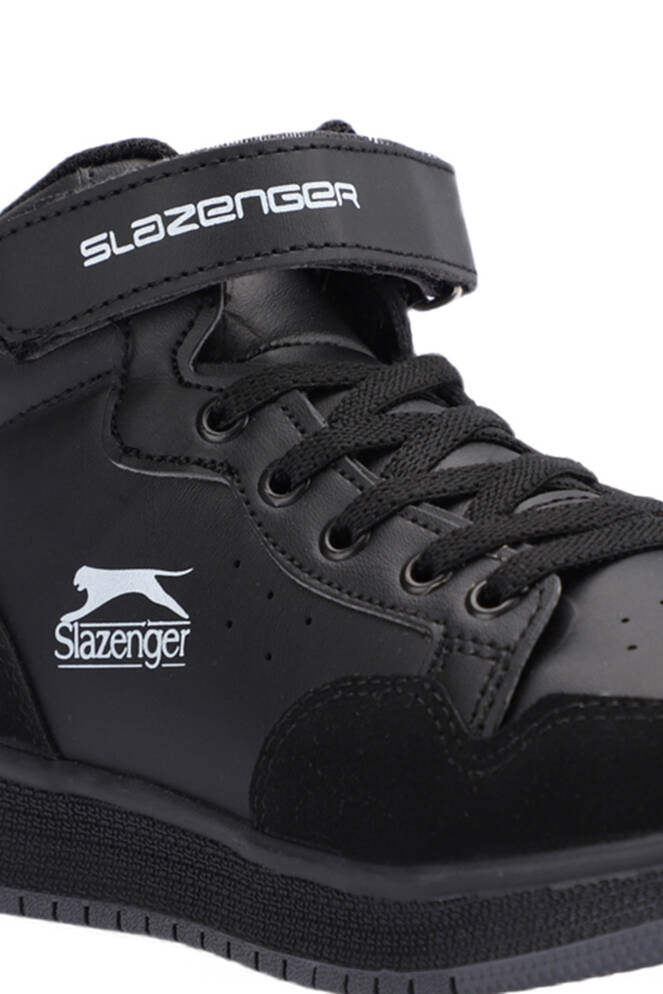 Slazenger PACE Sneaker Erkek Çocuk Ayakkabı Siyah - Siyah