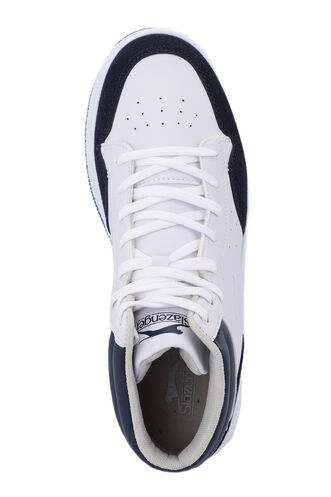 Slazenger PACE Sneaker Men's Shoes White - Navy - Thumbnail