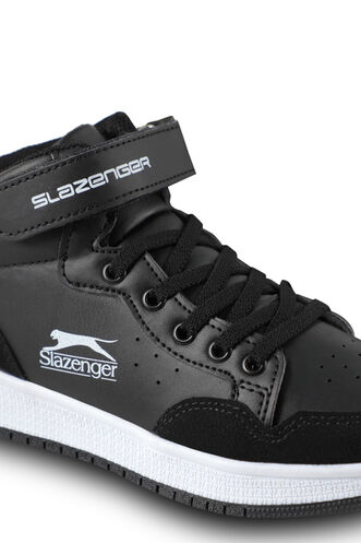 Slazenger PACE Sneaker Boys' Shoes Black - White - Thumbnail