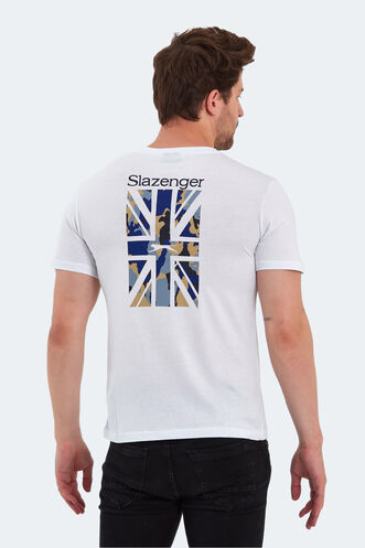 Slazenger PACET Men's Short Sleeve T-Shirt White - Thumbnail