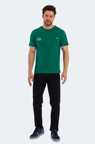 Slazenger PACET Men's Short Sleeve T-Shirt Green - Thumbnail