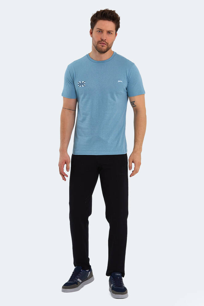 Slazenger PACET Men's Short Sleeve T-Shirt Blue