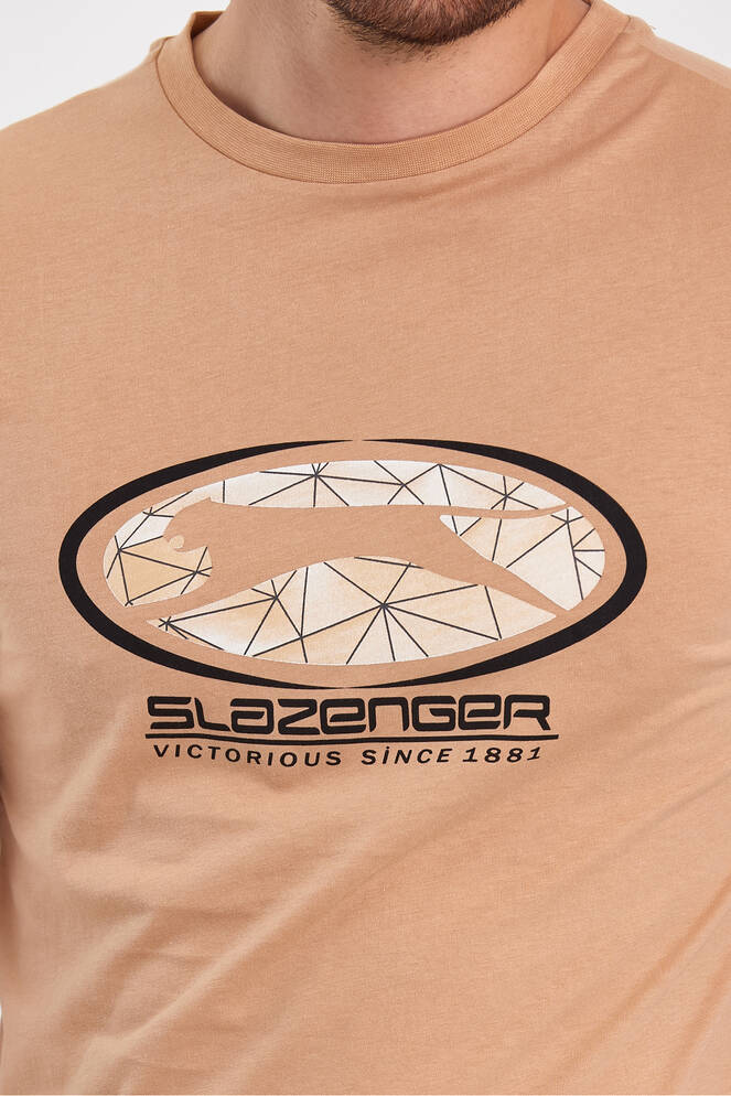 Slazenger PACKER Erkek T-Shirt Bej