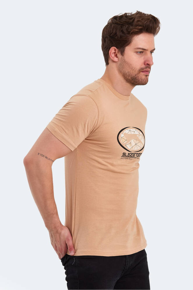 Slazenger PACKER Erkek T-Shirt Bej