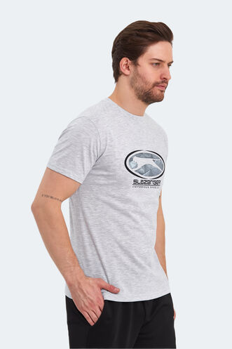 Slazenger PACKER Erkek T-Shirt Ekru - Thumbnail