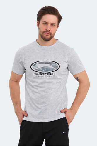 Slazenger - Slazenger PACKER Erkek T-Shirt Ekru