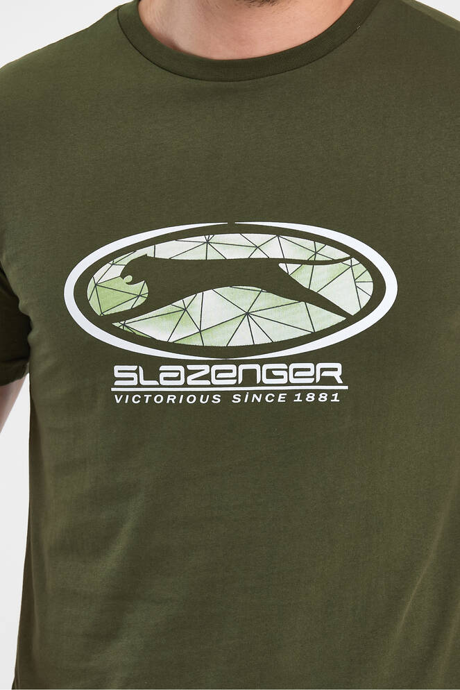 Slazenger PACKER Erkek T-Shirt Haki