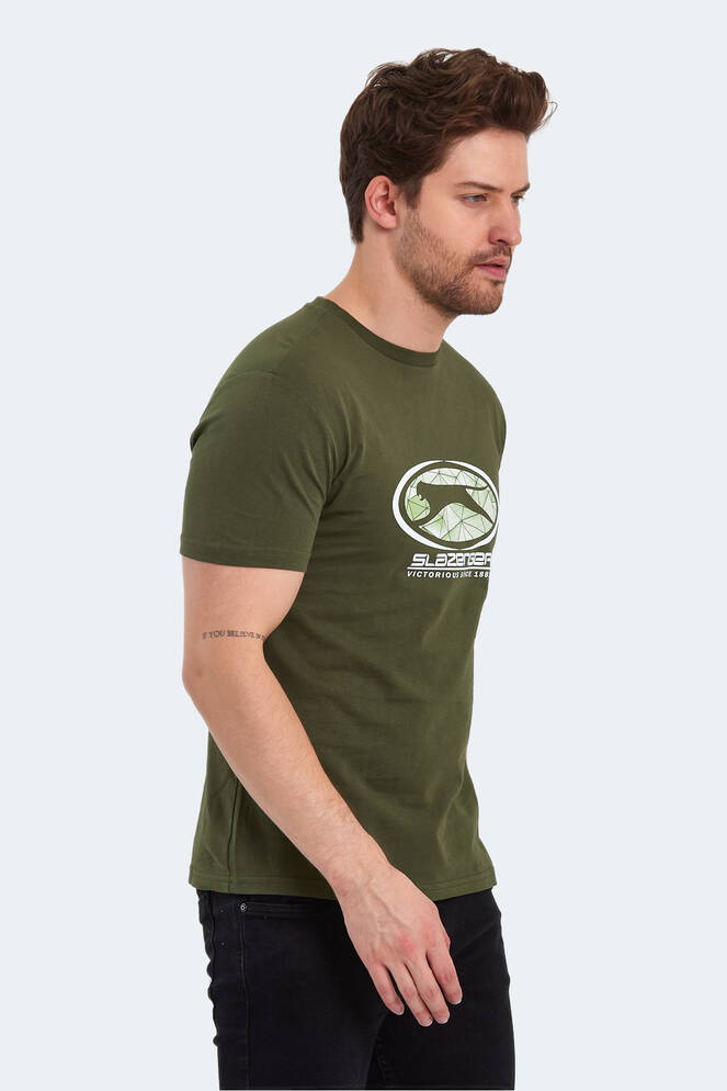 Slazenger PACKER Erkek T-Shirt Haki