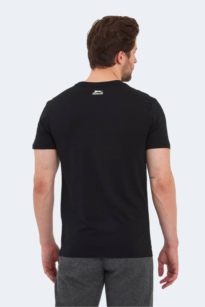 Slazenger PACKER Erkek T-Shirt Siyah