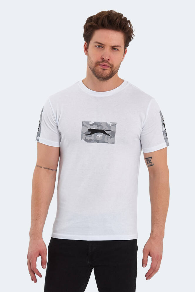 Slazenger PADERAU Erkek T-Shirt Beyaz