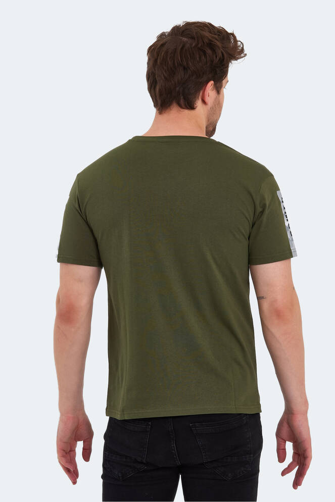 Slazenger PADERAU Erkek T-Shirt Haki