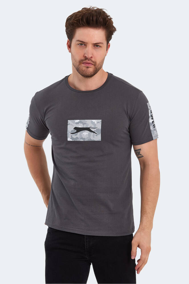 Slazenger PADERAU Men's T-Shirt Dark Grey