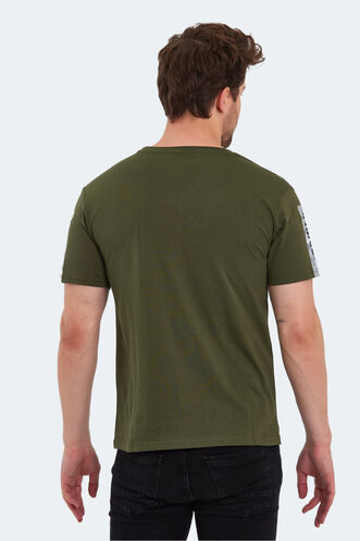 Slazenger PADERAU Men's T-Shirt Khaki - Thumbnail