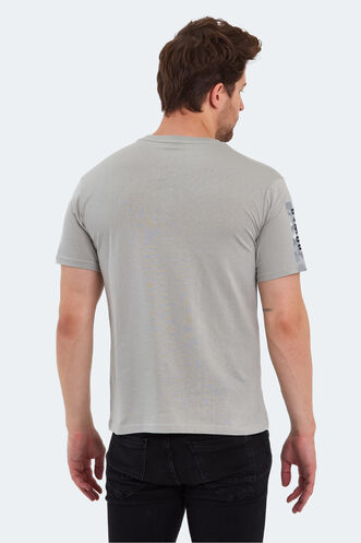 Slazenger PADERAU Men's T-Shirt Stone Grey - Thumbnail