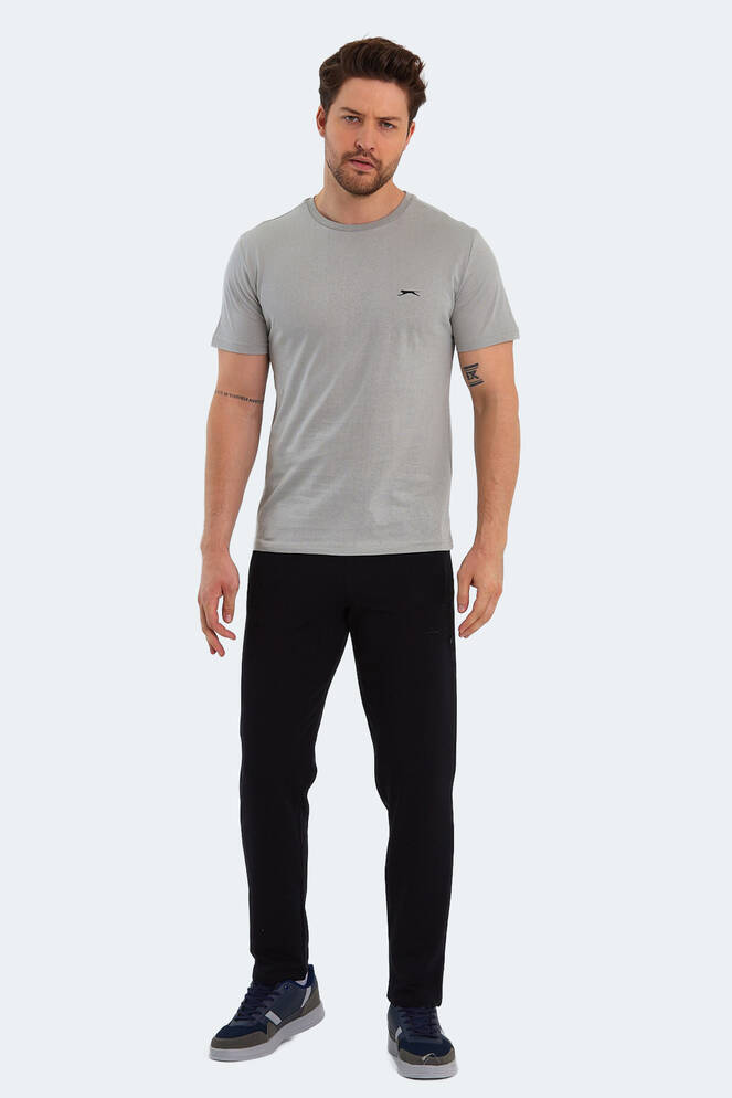 Slazenger PAINT Erkek Kısa Kollu T-Shirt Gri