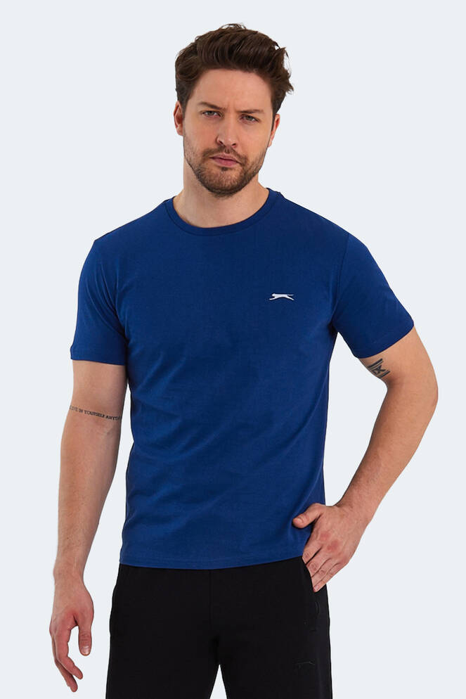 Slazenger PAINT Erkek Kısa Kollu T-Shirt Indigo