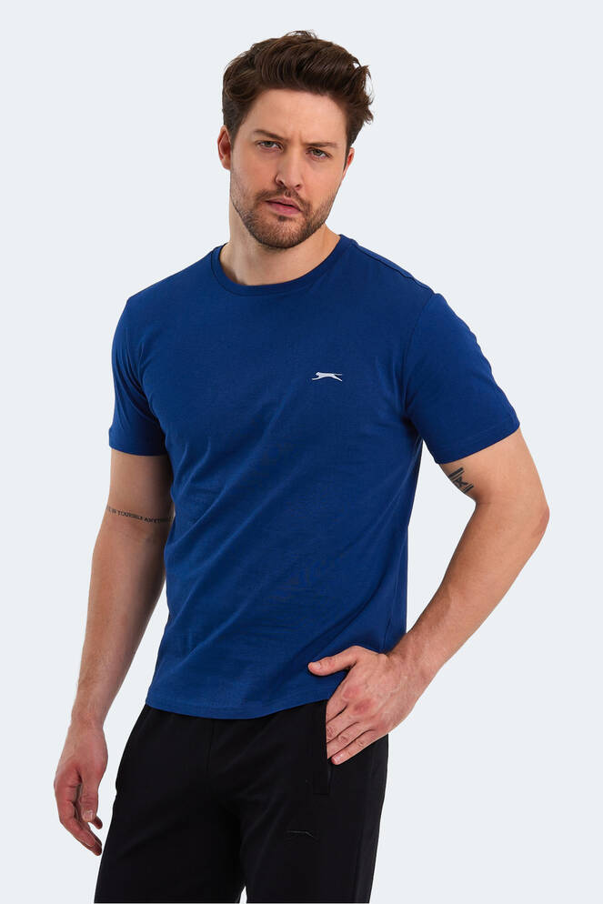 Slazenger PAINT Erkek Kısa Kollu T-Shirt Indigo