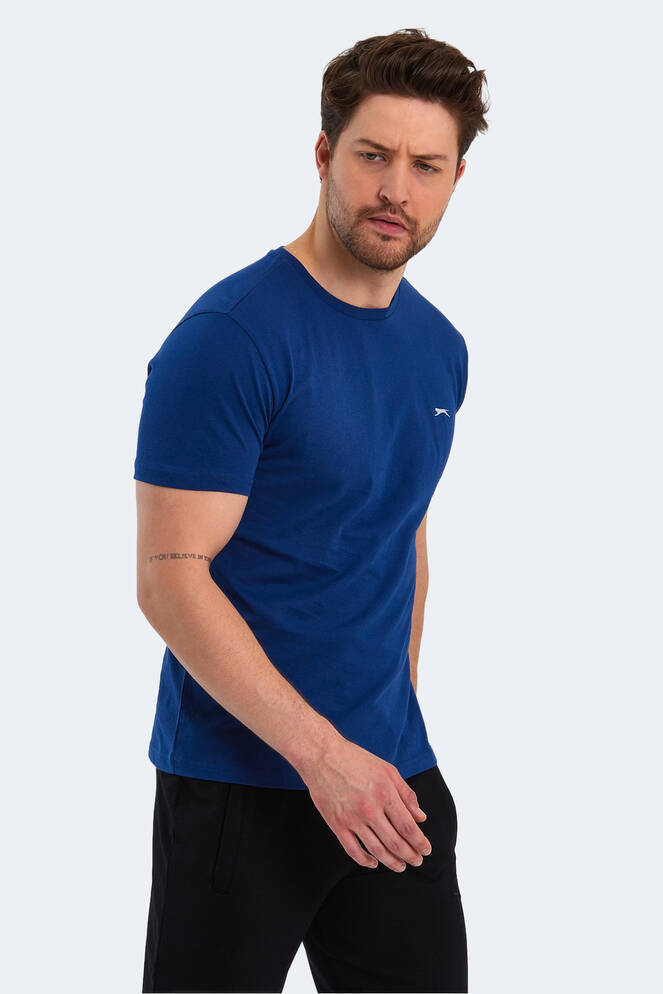 Slazenger PAINT Erkek Kısa Kollu T-Shirt Indigo