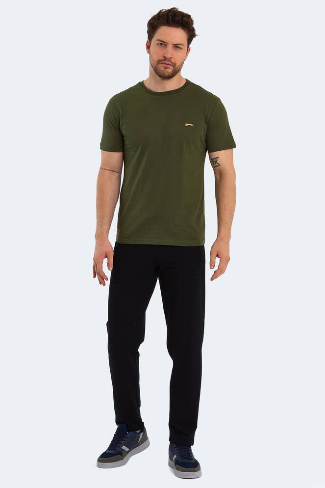 Slazenger PAINT Men's Short Sleeve T-Shirt Khaki