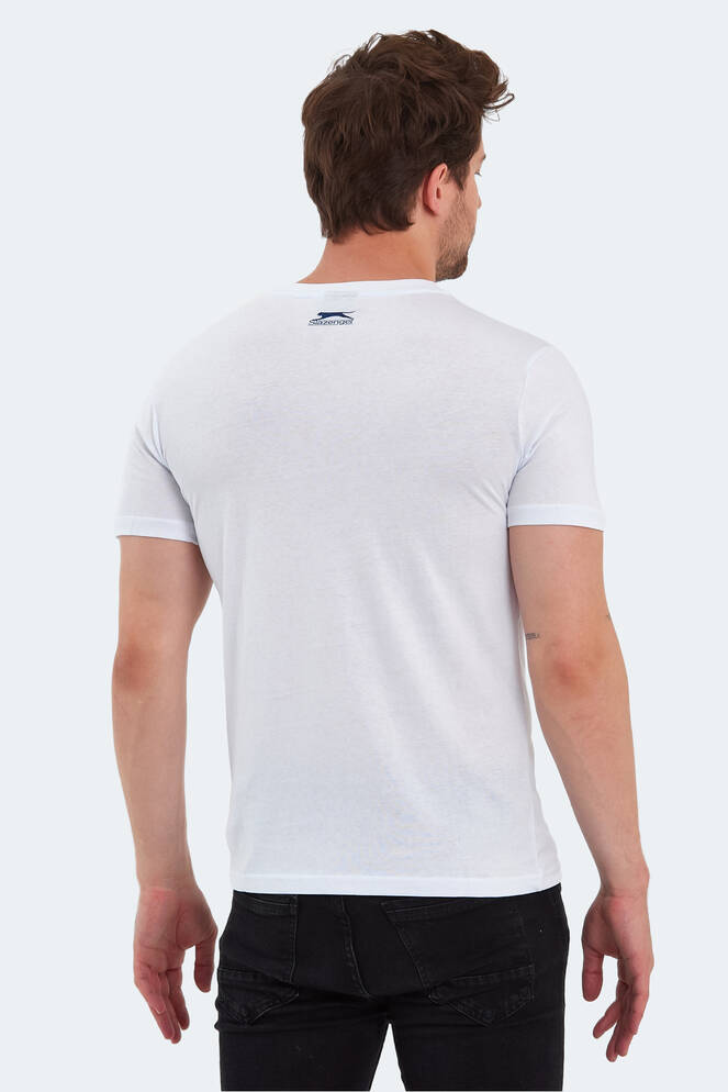 Slazenger PALLU Erkek T-Shirt Beyaz