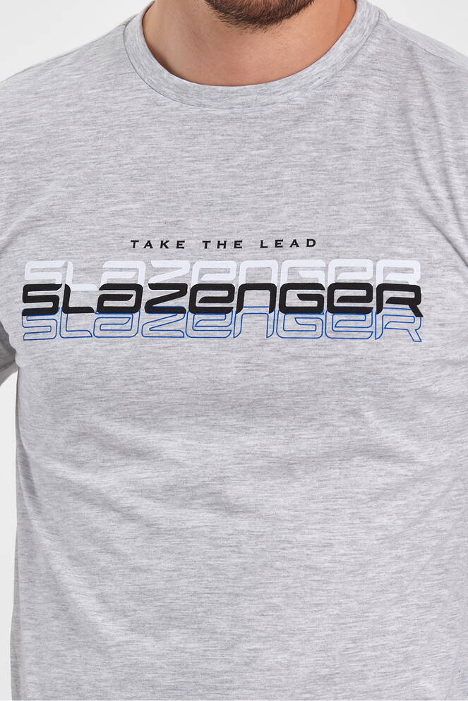 Slazenger PALLU Erkek T-Shirt Ekru