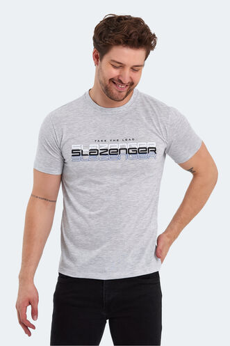 Slazenger PALLU Erkek T-Shirt Ekru - Thumbnail