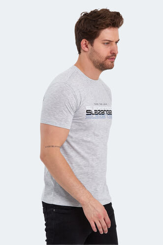 Slazenger PALLU Erkek T-Shirt Ekru - Thumbnail