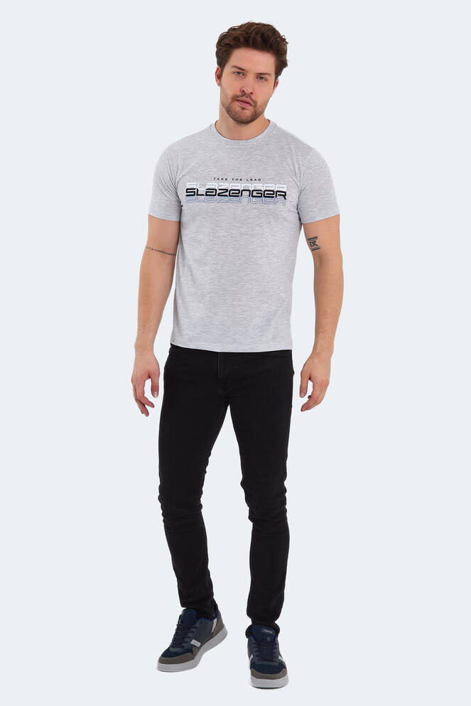 Slazenger PALLU Erkek T-Shirt Ekru