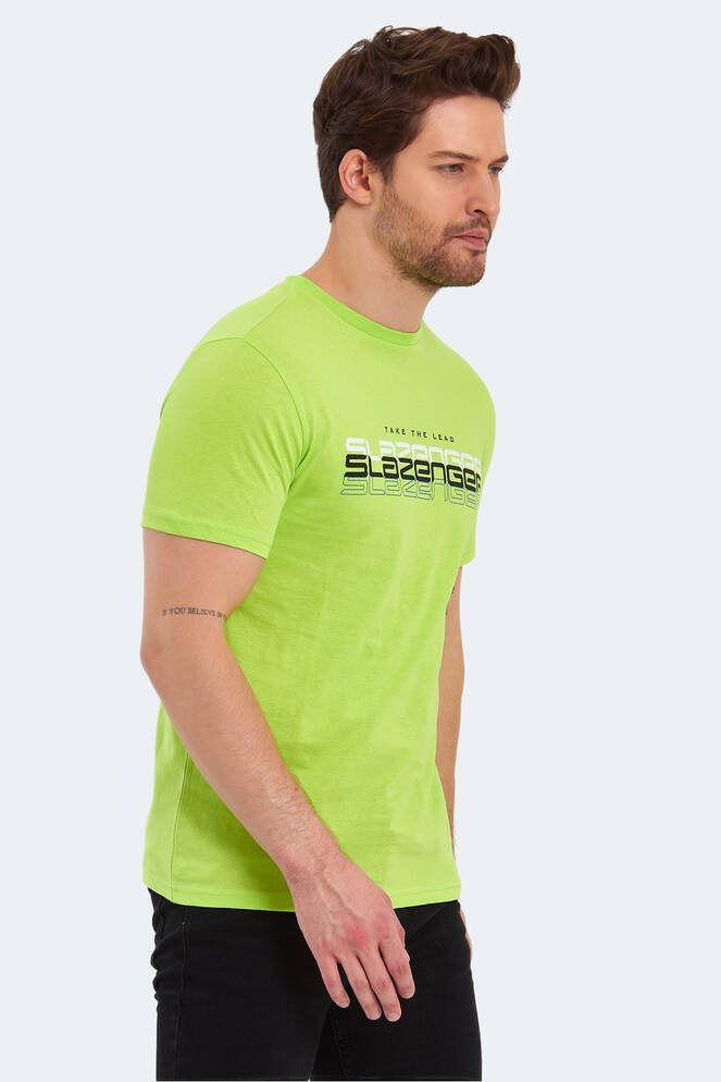 Slazenger PALLU Erkek T-Shirt Limon