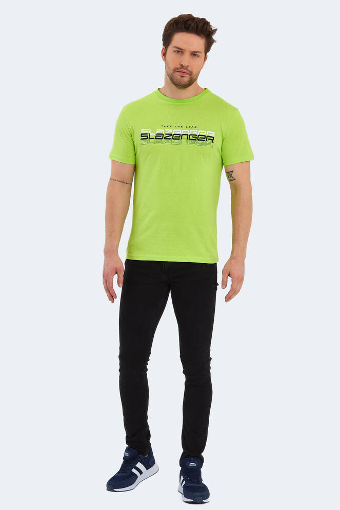 Slazenger PALLU Erkek T-Shirt Limon