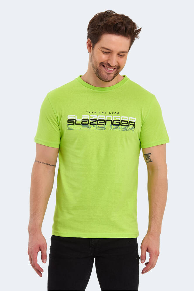 Slazenger PALLU Erkek T-Shirt Limon