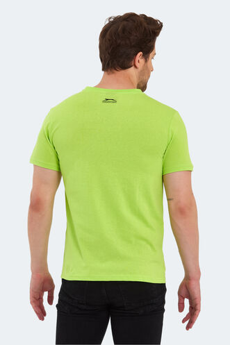 Slazenger PALLU Erkek T-Shirt Limon - Thumbnail