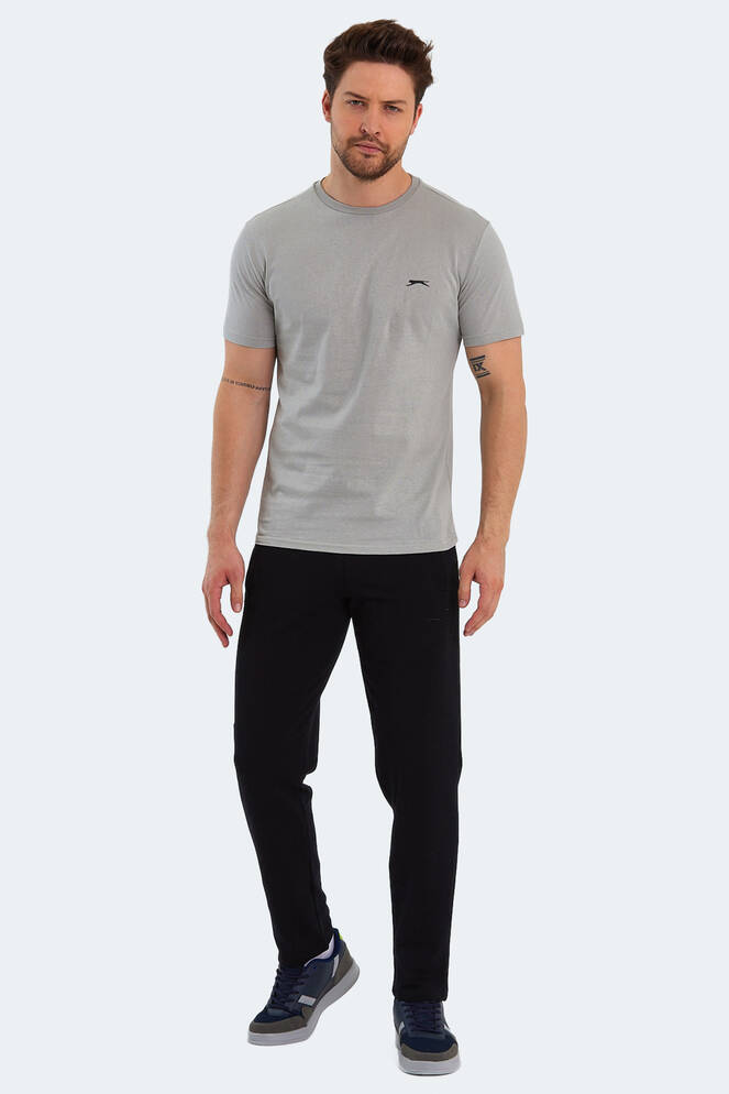 Slazenger PANCO Erkek Kısa Kollu T-Shirt Gri