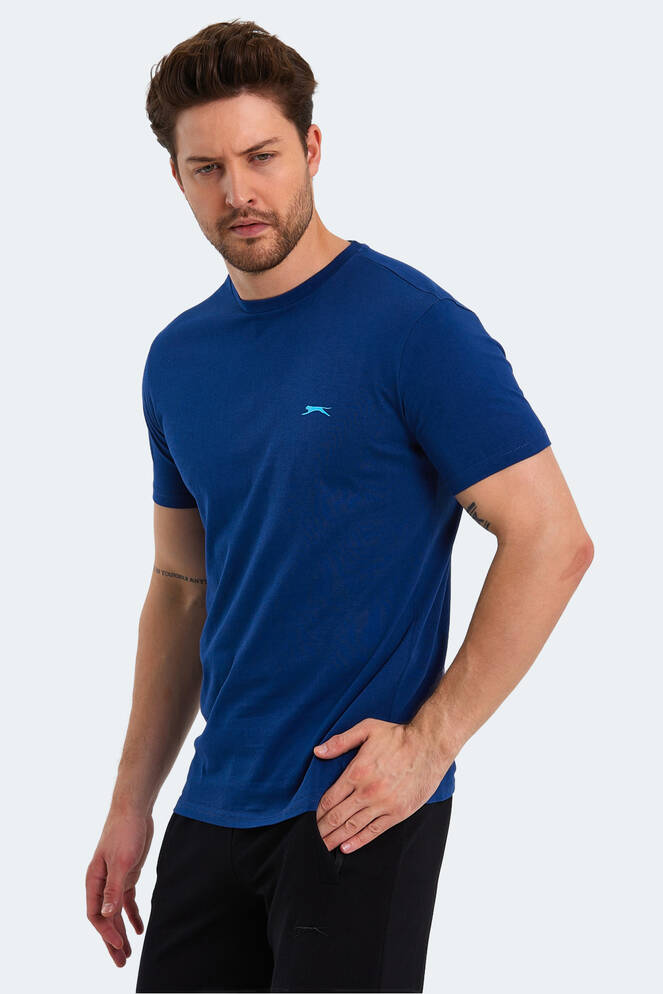 Slazenger PANCO Erkek Kısa Kollu T-Shirt Indigo