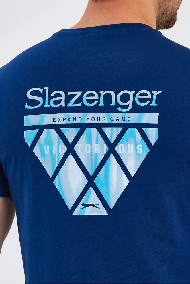 Slazenger PANCO Erkek Kısa Kollu T-Shirt Indigo