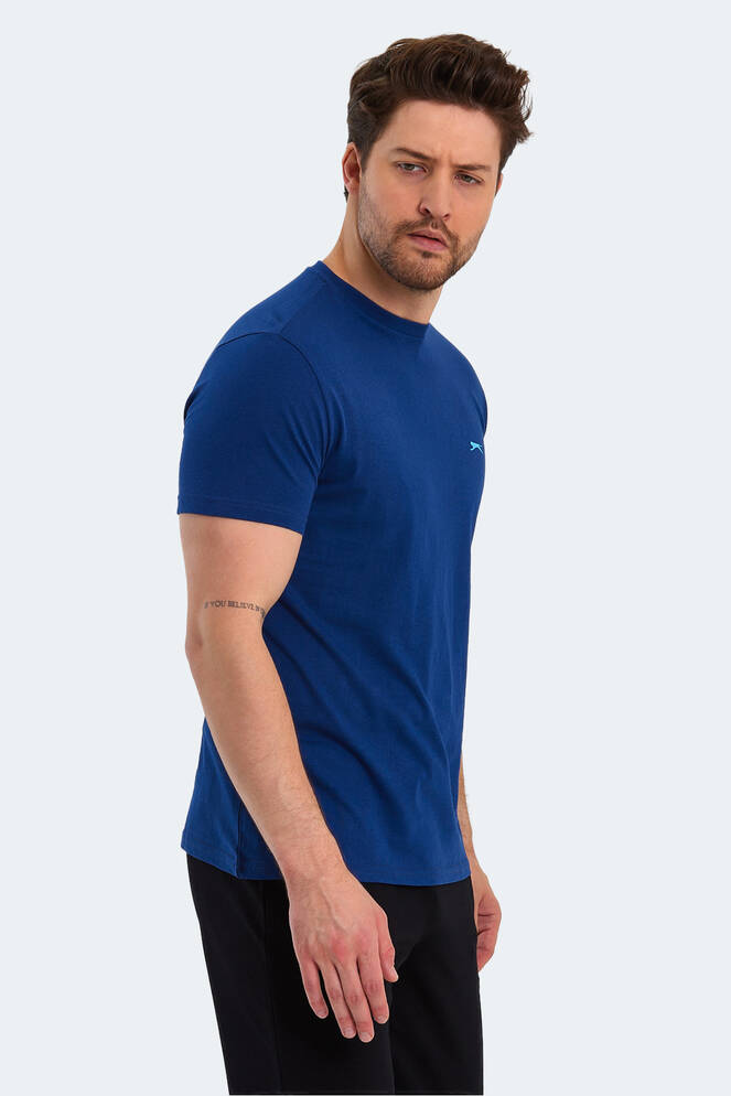 Slazenger PANCO Erkek Kısa Kollu T-Shirt Indigo