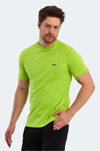 Slazenger - Slazenger PANCO Erkek Kısa Kollu T-Shirt Limon