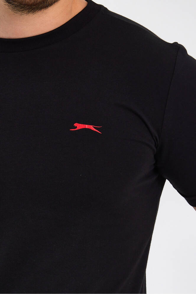 Slazenger PANCO Erkek Kısa Kollu T-Shirt Siyah