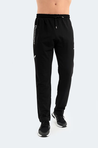 Slazenger PANTO Men's Sweatpants Black - Thumbnail