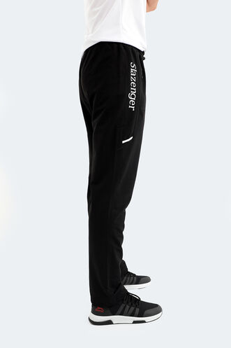 Slazenger PANTO Men's Sweatpants Black - Thumbnail