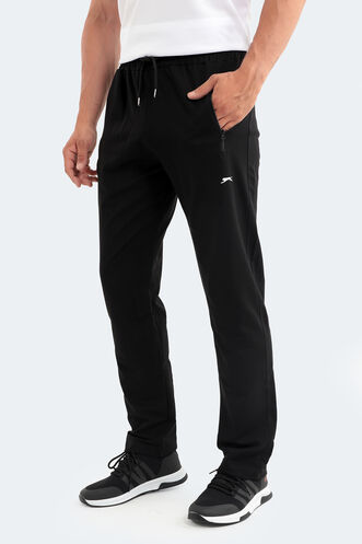 Slazenger PANTO Men's Sweatpants Black - Thumbnail