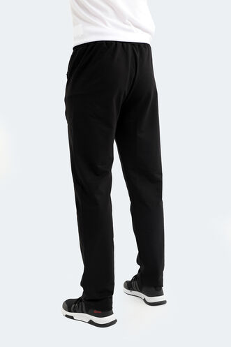 Slazenger PANTO Men's Sweatpants Black - Thumbnail