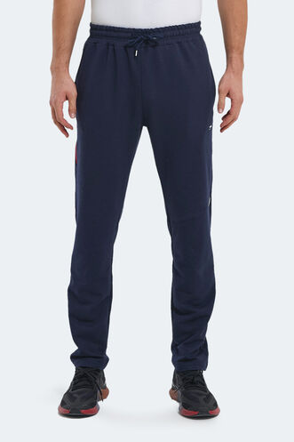 Slazenger PAPA Men's Tracksuit Bottoms Navy - Thumbnail