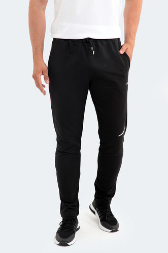 Slazenger PAPA Men's Sweatpants Bottoms Black - Thumbnail