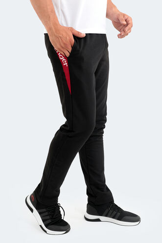 Slazenger PAPA Men's Sweatpants Bottoms Black - Thumbnail