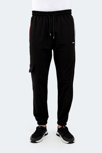 Slazenger PARI Men's Sweatpants Black - Thumbnail