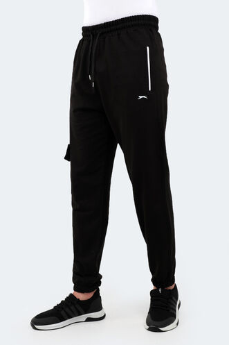 Slazenger PARI Men's Sweatpants Black - Thumbnail