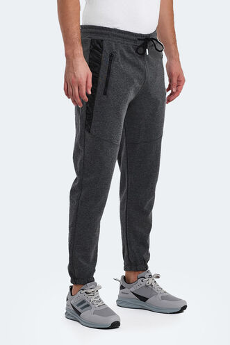 Slazenger PARKERS Men's Tracksuit Bottoms Anthracite - Thumbnail