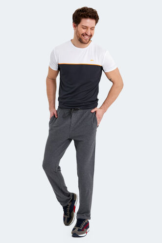 Slazenger PART Men's Tracksuit Bottoms Anthracite - Thumbnail