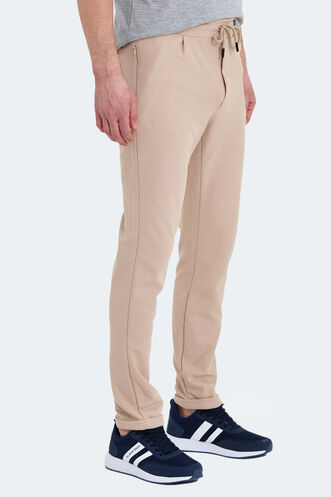 Slazenger PART Men's Tracksuit Bottoms Beige - Thumbnail